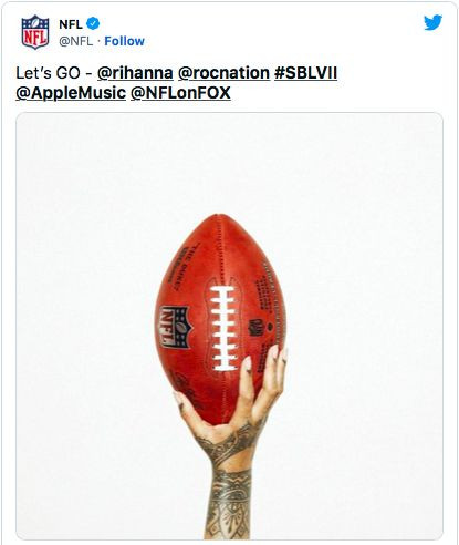 Rihanna sẽ biểu diễn tại Super Bowl LVII Half Time Show ảnh 1 Super Bowl