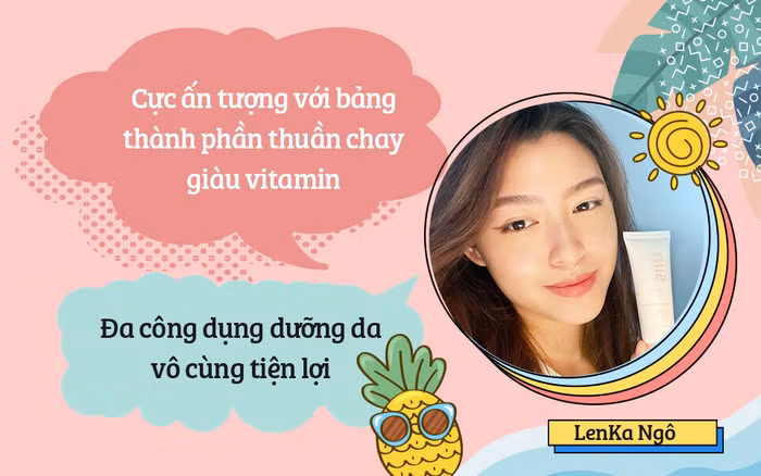Các hot TikToker bật mí kem chống nắng thuần chay chăm da cực đỉnh - Ảnh 2.