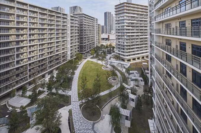 Cận cảnh bên trong làng Olympic Tokyo