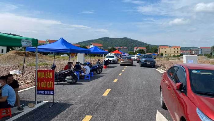 Có hiện tượng trả giá rất cao một số lô đất rồi bỏ cọc nhằm gây hiệu ứng tạo mặt bằng giá ảo để mua đi, bán lại nhằm thu lợi.