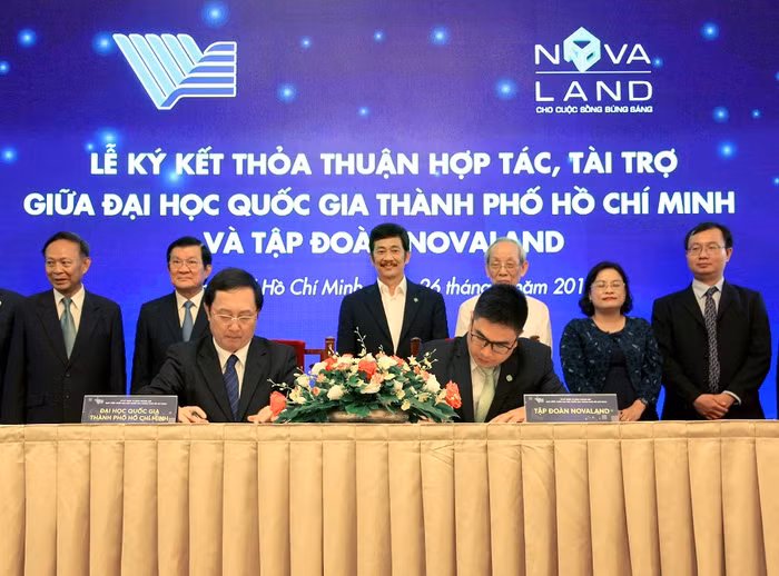 Novaland tài trợ 10 tỷ đồng cho Quỹ phát triển Đại học Quốc gia TP.HCM