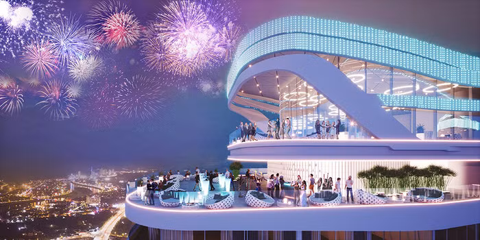 Skybar – Nơi cư dân có thể ngắm nhìn thành phố Lào Cai mỗi ngày