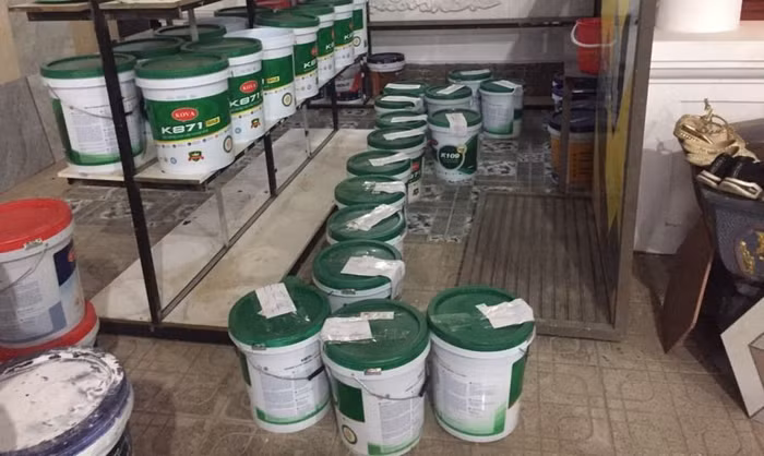 Kinh doanh sơn KOVA giả mạo nhãn hiệu, một hộ kinh doanh ở Bắc Giang bị xử phạt