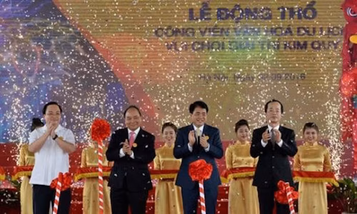 Sungroup khởi công dự án Disneyland 4.600 tỷ ở Hà Nội