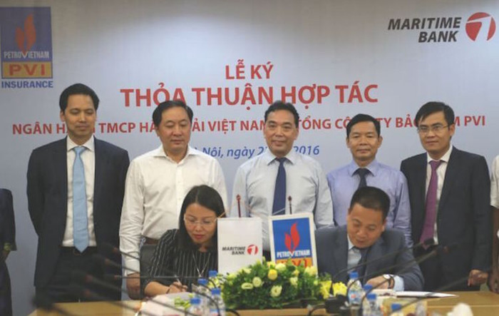 Maritime Bank ký thỏa thuận cung cấp các giải pháp tài chính cho PVI