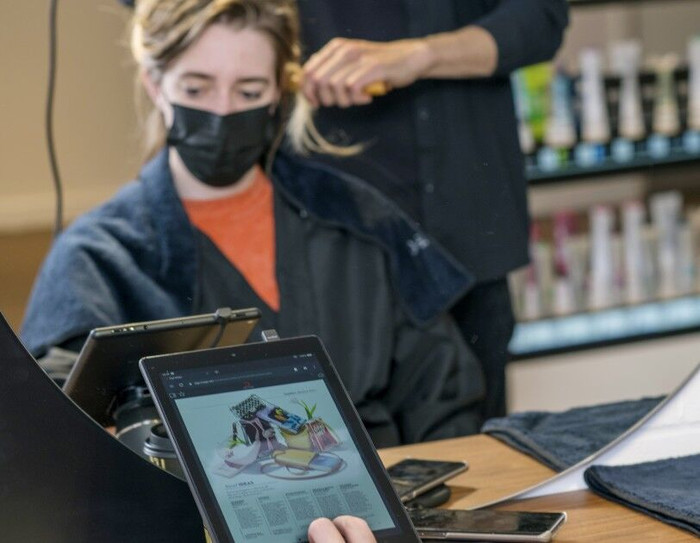 "Tiệm làm tóc" Amazon Salon ra mắt tại Anh ảnh 3