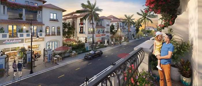 Tính đến nay, 75% số căn biệt thự tại phân khu Mallorca cũng đã có chủ