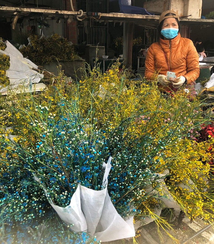 Chợ hoa những ngày giáp Tết ảnh 1