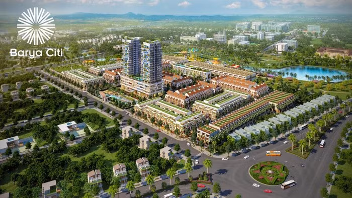 Phối cảnh dự án Barya Citi vừa "về tay" Tập đoàn Danh Khôi