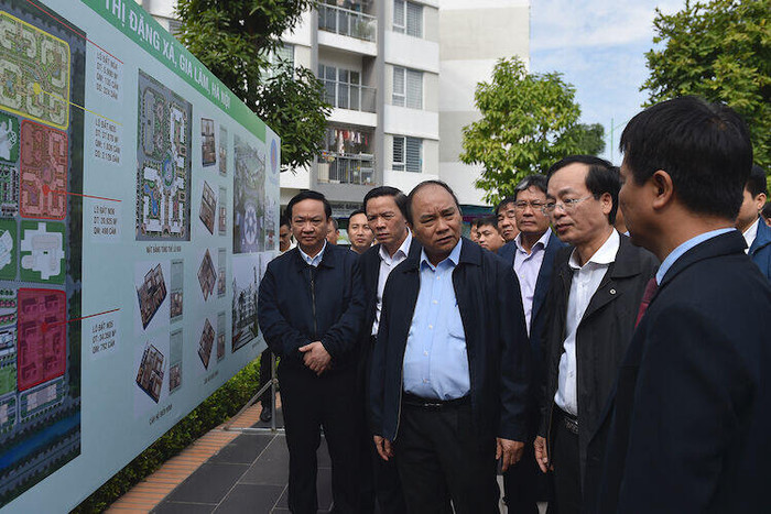 Thủ tướng thị sát nhà ở xã hội Đặng Xá ảnh 1 Thủ tướng thị sát nhà ở xã hội Đặng Xá ảnh 1