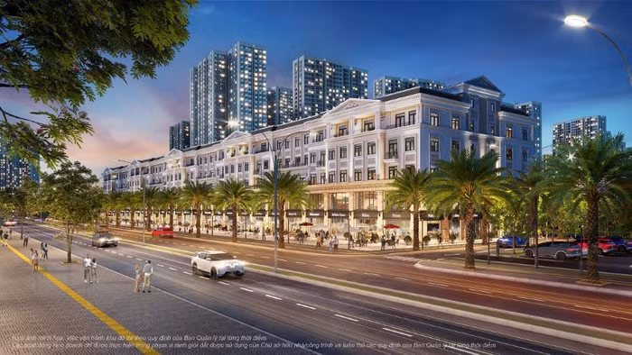 Phố thương mại Broadway gia tăng giá trị với muôn vàn lợi thế