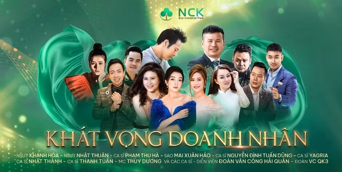 Đêm nhạc Khát vọng doanh nhân sẽ có sự tham gia của nhiều nghệ sĩ nổi tiếng