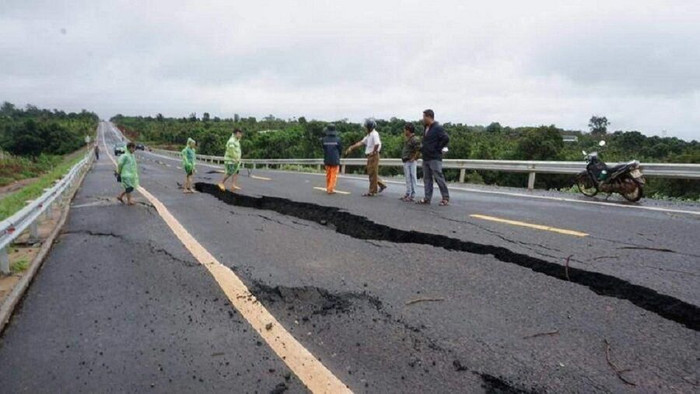 Dự án 250 tỷ đồng chưa nghiệm thu đã sụt lún, Bộ GTVT nói gì?