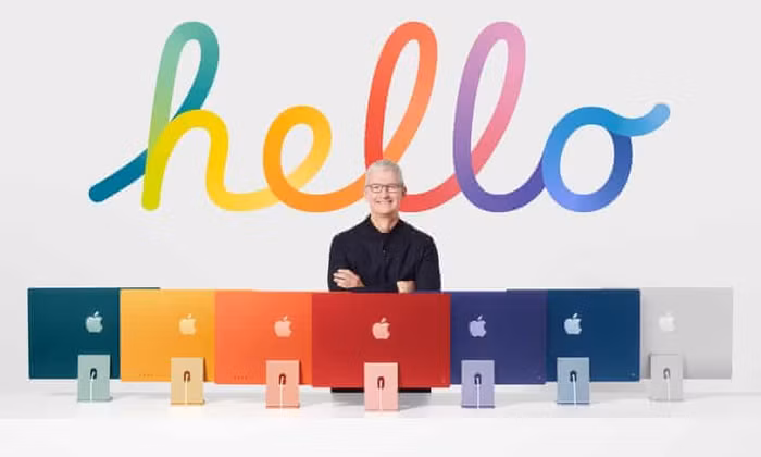 Apple công bố các mẫu iMac mới với nhiều màu sắc nổi bật