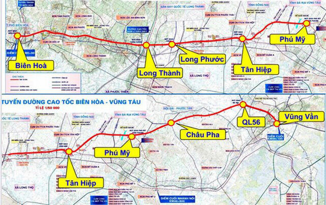 Trình Quốc hội dự án cao tốc Biên Hòa - Vũng Tàu