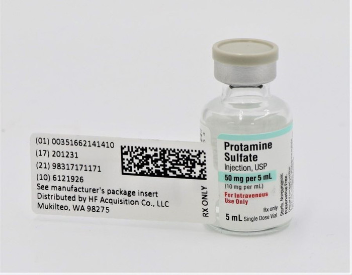 Protamin sulfat là thuốc thuộc danh mục thuốc hiếm, là thuốc chống đông máu dùng trong mổ tim Protamin sulfat là thuốc thuộc danh mục thuốc hiếm, là thuốc chống đông máu dùng trong mổ tim