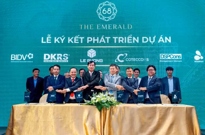 Lê Phong "bắt tay" các đối tác phát triển dự án The Emerald 68