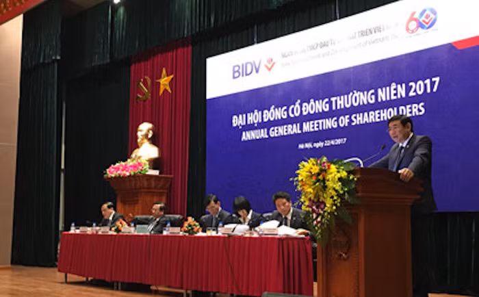 BIDV chưa thể có Chủ tịch HĐQT, cổ đông chê hiệu quả làm việc kém hơn Vietcombank và VietinBank