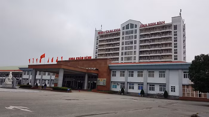 Bệnh viện đa khoa tỉnh Ninh Bình nơi cách ly bệnh nhân T