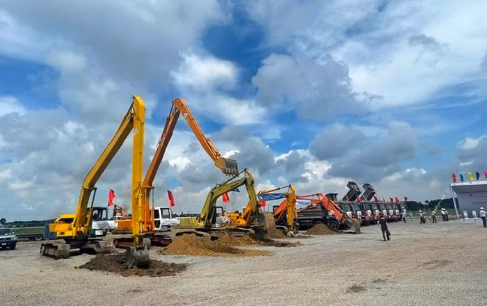 Một hạng mục thuộc tuyến đường Vành đai 3 TP.HCM vừa được khởi công xây dựng