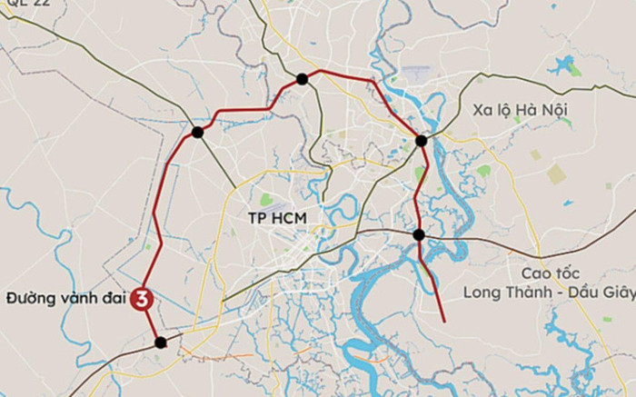 Điều chỉnh giá đất để tính tiền bồi thường Dự án đường Vành đai 3 Tp.HCM