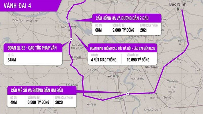 Hà Nội: 4 nhà đầu tư đề xuất được làm đường Vành đai 4