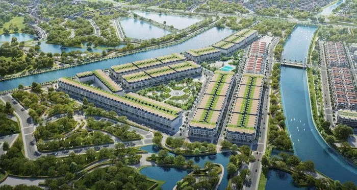 Phối cảnh khu đô thị TNR Grand Palace River Park