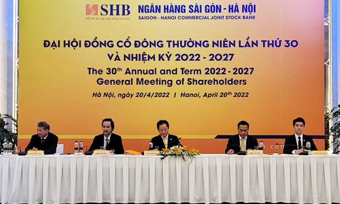 ĐHCĐ SHB: Mục tiêu lợi nhuận tăng 87%, quyết liệt thực hiện 4 trụ cột chiến lược