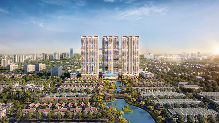 Các khu đô thị mới đang ngày càng thu hút người dân thành phố (Minh họa dự án The Terra - An Hưng)