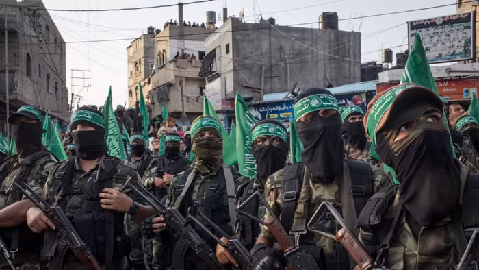 Lực lượng chiến binh thánh chiến Hamas trên Dải Gaza