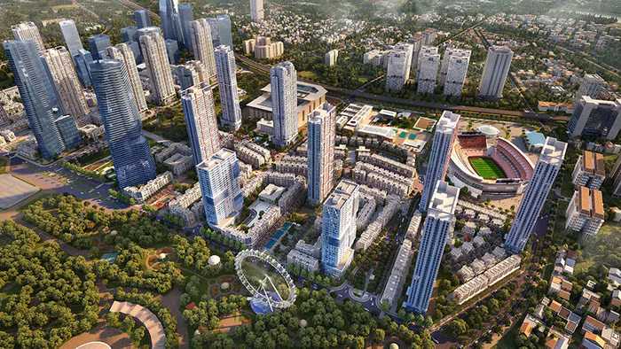Chủ đầu tư Bitexco kỳ vọng tái hiện trọn vẹn không khí giao thương tấp nập của những khu phố “Hàng” của Thăng Long xưa tại The Manor Central Park