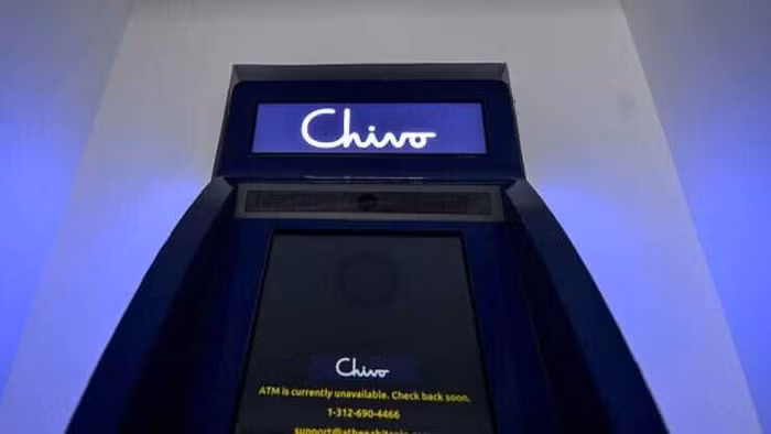 Máy ATM Chivo tại El Salvador.