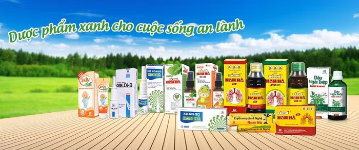 Các bộ sản phẩm của Công ty dược phẩm Nam Hà