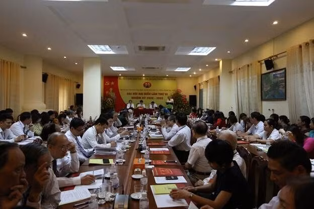 Toàn cảnh đại hội đại biểu lần thứ VI nhiệm kỳ 2020 - 2025