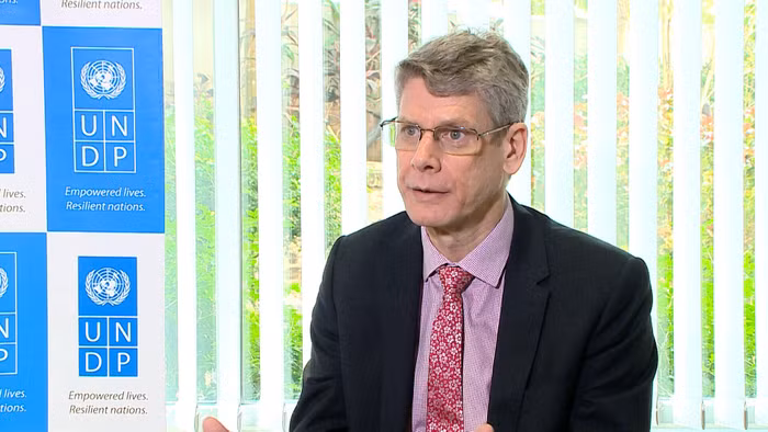 Ông Jonathan Pincus, Cố vấn kinh tế cao cấp của Chương trình Phát triển Liên Hợp Quốc. Ảnh: VGP/Thùy Dung