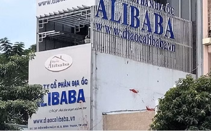 Ngân hàng phong tỏa tài khoản lãnh đạo Công ty Địa ốc Alibaba