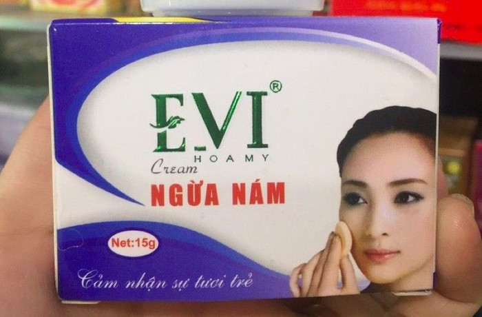 Đình chỉ lưu hành, thu hồi toàn quốc mỹ phẩm EVI Cream ngừa nám kém chất lượng