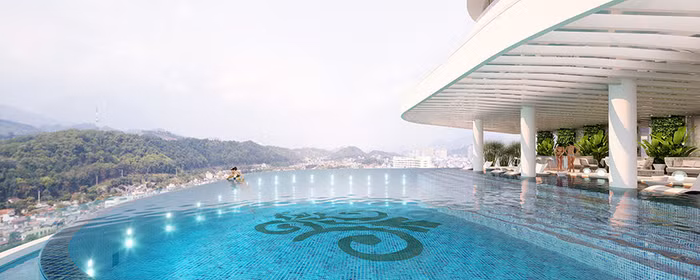 Bể bơi vô cực tại The Manor Tower Lào Cai