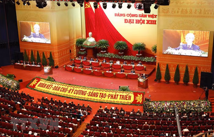 Phiên khai mạc diễn ra trọng thể. (Ảnh: TTXVN)
