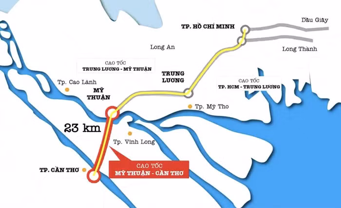 Bộ GTVT yêu cầu đảm bảo thông xe cao tốc Mỹ Thuận - Cần Thơ trước ngày 30/4/2023