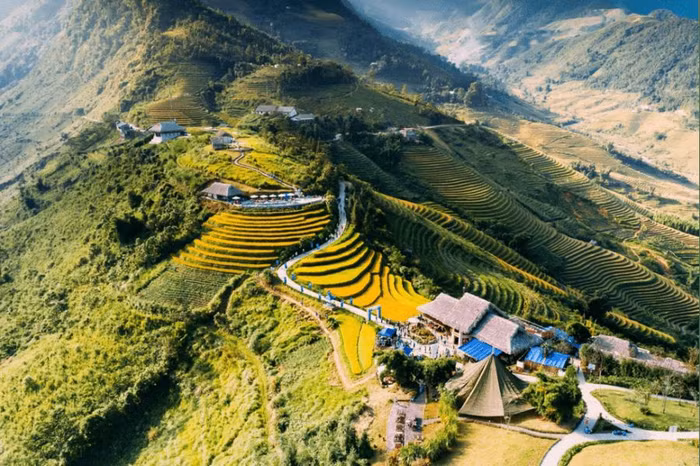 Vạch đích tuyệt đẹp được đặt tại Topas Ecolodge