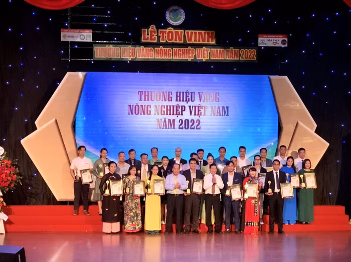 Công bố “Thương hiệu Vàng nông nghiệp Việt Nam năm 2022” ảnh 1
