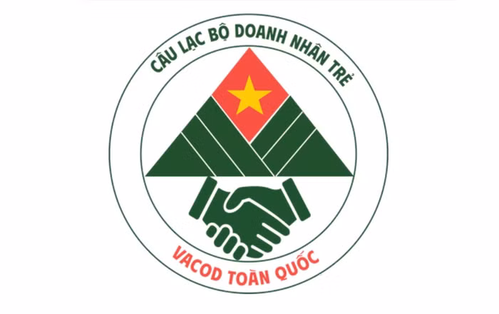 Logo Câu lạc bộ Doanh nhân trẻ VACOD toàn quốc