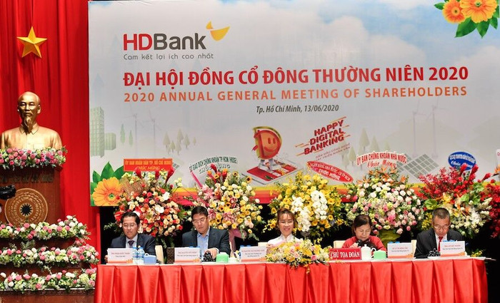 ĐHCĐ HDBank: Sẽ chia cổ tức và cổ phiếu thưởng 65%