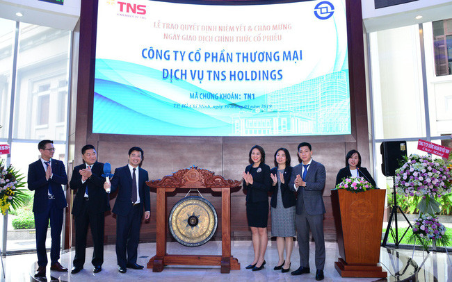 TNS Holdings niêm yết 13 triệu cổ phiếu trên HoSE, giá tham chiếu 30.000 đồng/cp