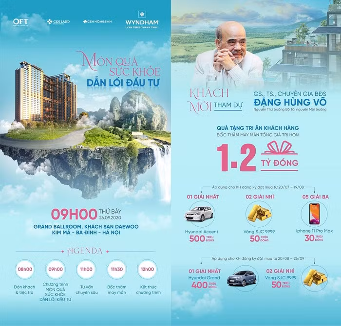 Khách hàng tham dự tọa đàm có cơ hội nhận nhiều phần quà hấp dẫn
