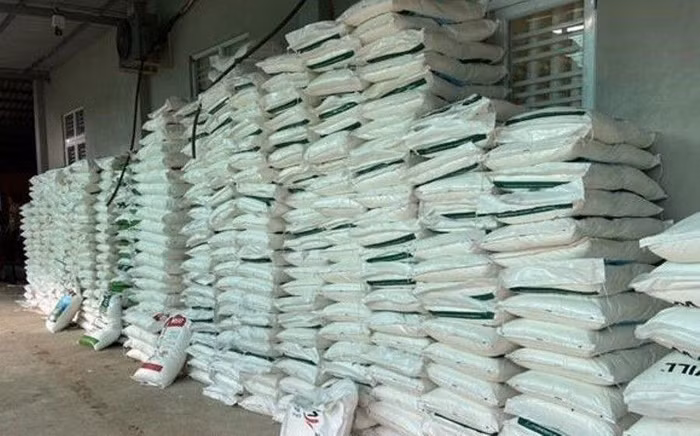 Lượng lớn bột ngọt giả được lực lượng Công an tỉnh Tây Ninh phát hiện và thu giữ