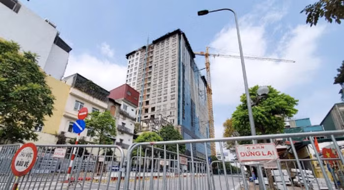 Hà Nội bác đề nghị tự khắc phục của chủ đầu tư, quyết cưỡng chế dự án 8B Lê Trực