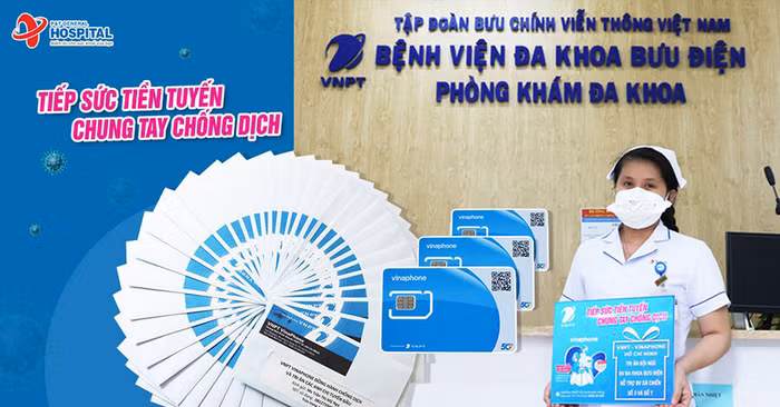 VNPT tiếp sức tiền tuyến chung tay chống dịch