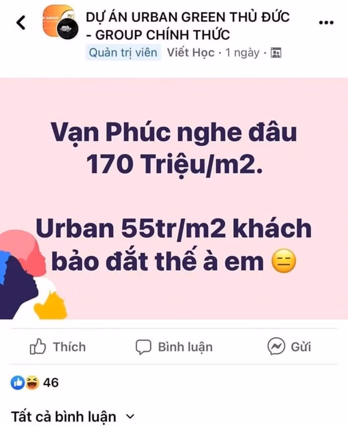 Thông tin phỏng đoán, không xác thực được tung ra đúng thời điểm then chốt bán hàng của một dự án căn hộ mang tên Urban Green
